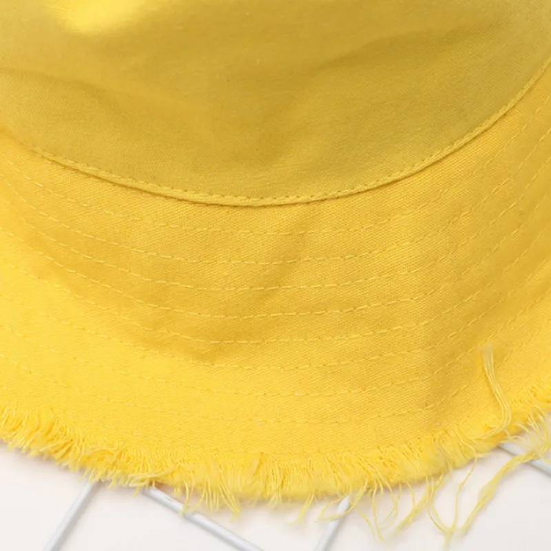 Панама женская хлопковая в стиле хип-хоп с широкими полями |