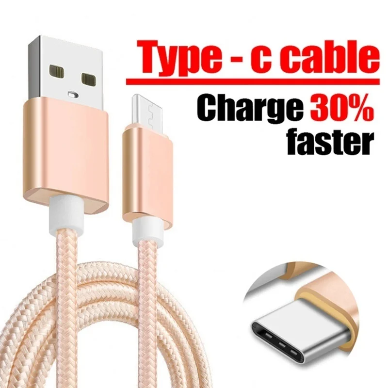 Кабель с разъемом USB Type C для Xiaomi Redmi Примечание 7 8 8T K30 K20 Pro Samsung S10 S9 S8 типа телефона