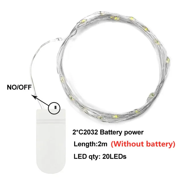 

ztgs 2022 Christmas LED Fairy Lights USB/Battery Festoon Light Living Room Bedroom Outdoor Garden Light String Holiday