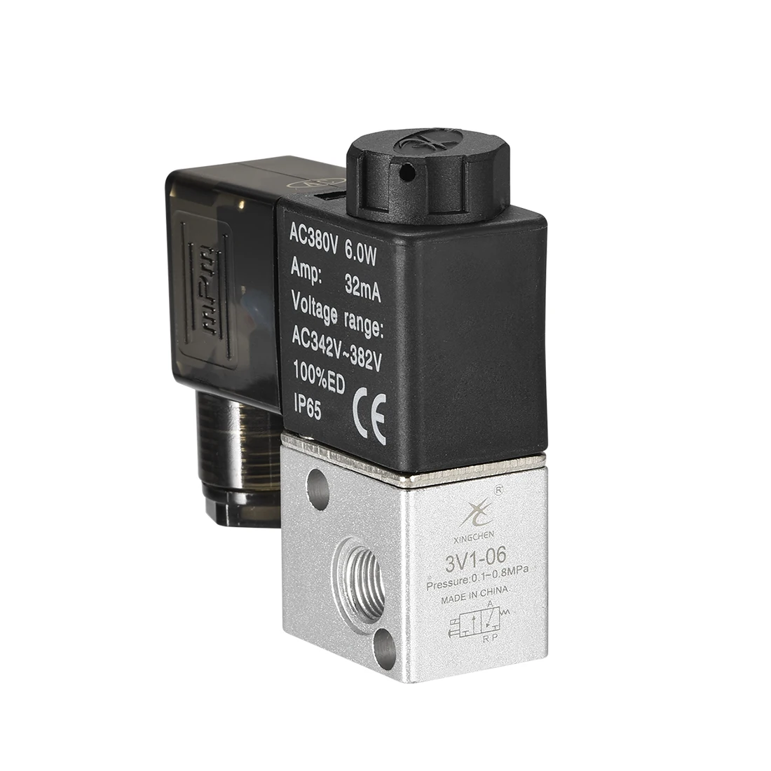 

Uxcell 1 . AC 380 3- 2- 1/8 "PT, , , 3V1-06