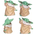 Kawaii Baby Yoda Grogu экшн-фигурки куклы Коллекция игрушек милые фигурки Yoda куклы игрушки подарки на день рождения для детей