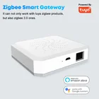 Беспроводной умный мост-шлюз с Wi-Fi: умный шлюз ZigBee 3,0, хаб с дистанционным управлением через приложение, голосовое управление, работает с Alexa Google Home умный дом управление