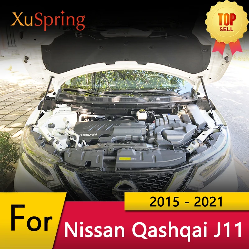 

For Nissan QASHQAI 2013-2020 J11 Rogue Sport Front Bonnet Shock Absorber Struts Gas Spring Lifting Support Rod Car-styling
