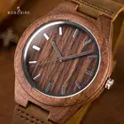 Часы BOBO BIRD из орехового дерева, мужские, женские, мужские кварцевые наручные часы, мужские часы, наручные часы, Подарок на юбилей, гравировка на заказ