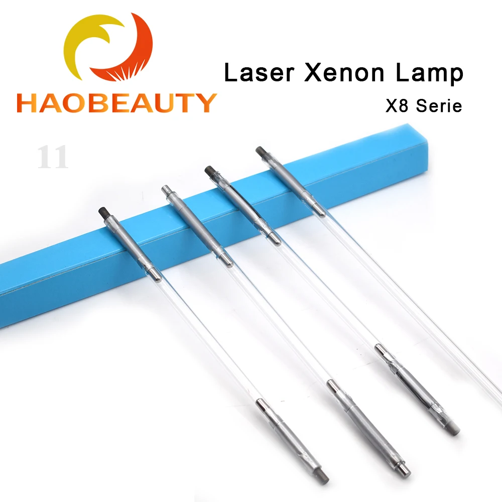 

HaoBeauty Laser Xenon Lamp X8 Series Korte Booglamp Q-Switch Nd Flash Pulsed Light Voor Yag Fiber Lassen snijden