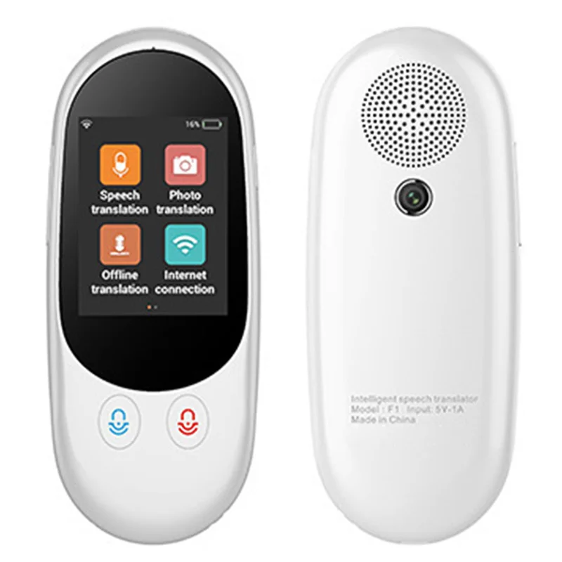Новый Умный переводчик языка устройство мгновенный портативный двухсторонний