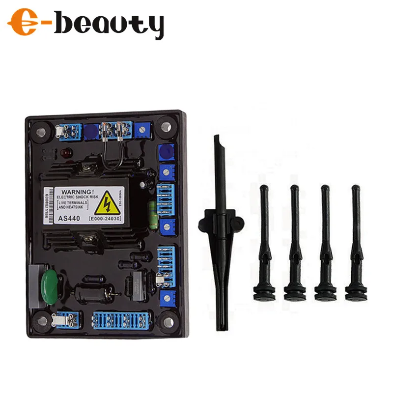 Бесщеточный AVR AS440 дизельный генератор электронный Регулируемый регулятор