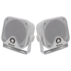 2 шт. 100 Вт 4-дюймовая Водонепроницаемая морская коробка, наружные колонки, поверхностное крепление для лодки, квадроцикла, тележки для гольфа, трактора, Powersports, грузовика