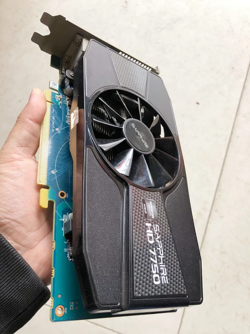 Видеокарта SAPPHIRE R7 250 1 ГБ GDDR5 графические карты для AMD Radeon серии R7-250 1G HDMI DVI 65 Вт DirectX