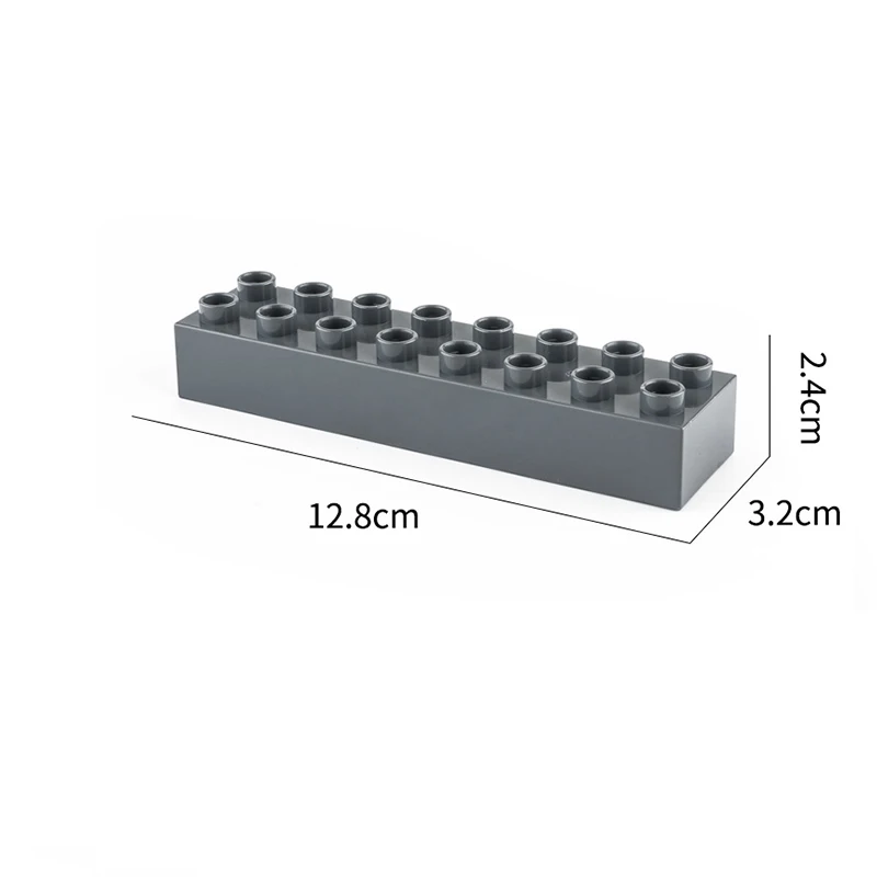 2x8 5 шт./лот большой кирпич сделай сам классические Обучающие строительные блоки