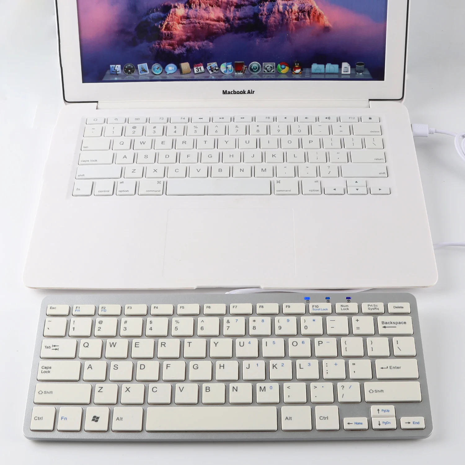 USB Проводная игровая клавиатура Офисная ультратонкая эргономичная из