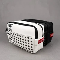 golf bag sports goods storage bag handbag clutch bag zipper fashion rivet korean trend bag golf