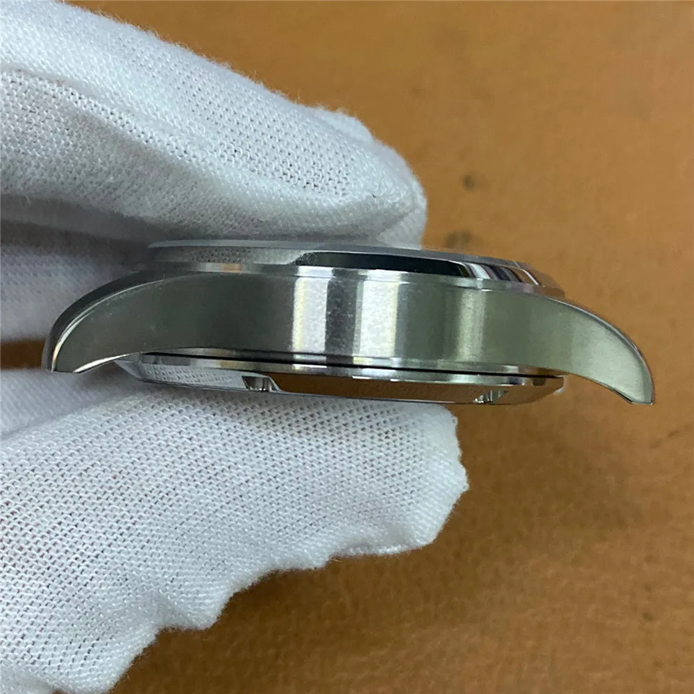40mm 316L Stainless Steel Case Sapphire Glass Watch Case for NH35 NH36 Watch Movement Repair Part for 33.5mm Dial