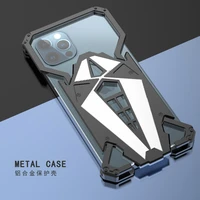 luxury cool case for iphone 12 11 xs pro max 8 7 se xr metal aluminum alloy shockproof armor cases cover anti knock fundas coque