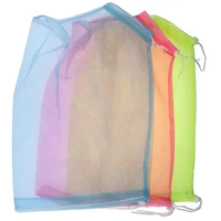 pet soft cat grooming bag adjustable multifunctional polyester cat washing shower mesh bags pet nail trimming bags