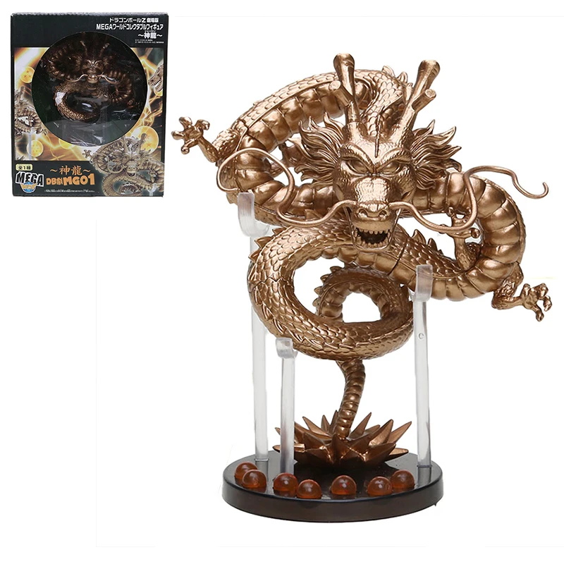 only shenron3 15 см Dragon Ball Shenron figulas прикроватная лампа Dragon Ball Z рисунок ночной Светильник Shenlong+ 7 шт 3,5 см шарики+ акриловая полка DBZ - Цвет: only shenron3
