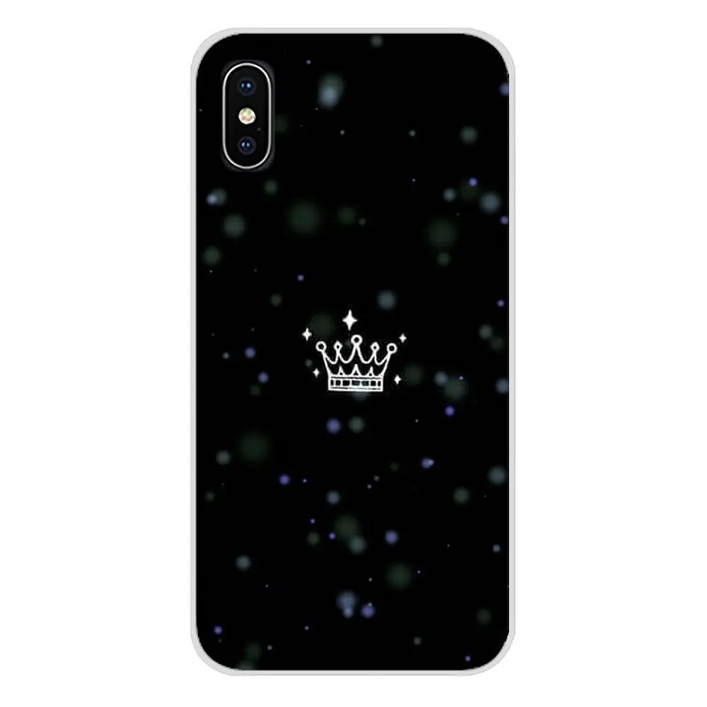 Аксессуары чехлы для телефонов Huawei Mate Honor 4C 5C 5X 6X 7 7A 7C 8 9 10 8C 8X 20 Lite Pro I am Queen Crown King