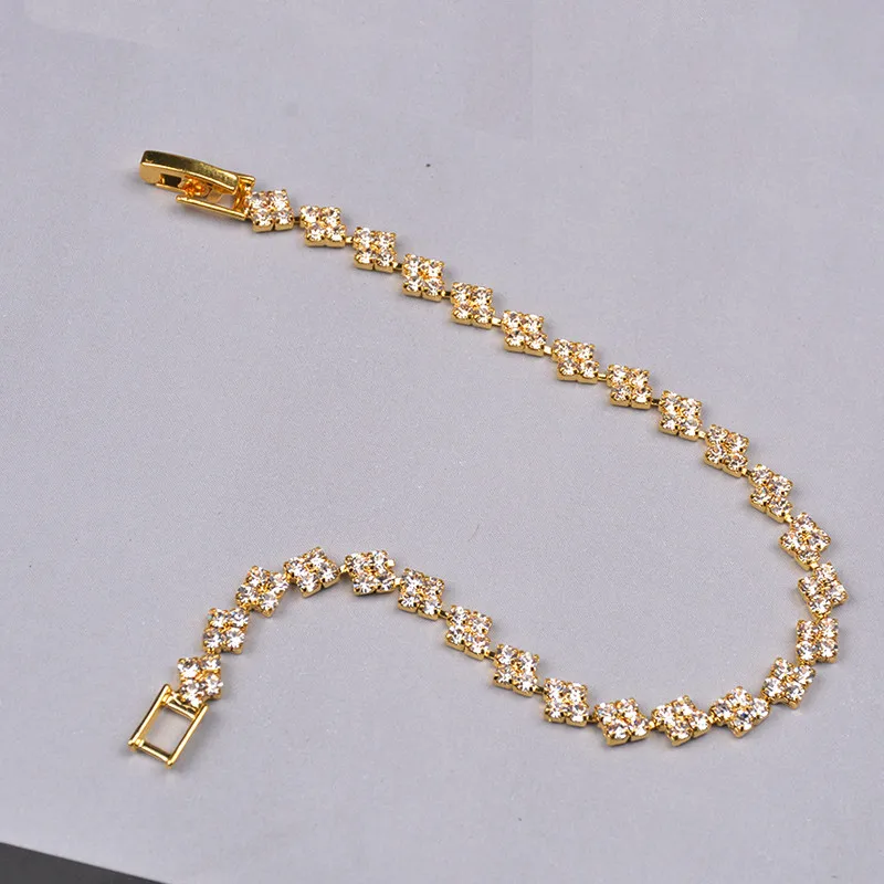 Новый Модный женский браслет в римском стиле браслеты с кристаллами подарки