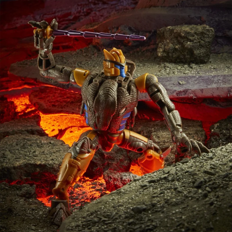 

Hasbro Transformers Toys Generations War for Cybertron: Kingdom Voyager Wfc-K18 Dinobot Action Figure 7-Inch Model Favorite