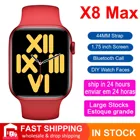 Смарт-часы X8 Max, 1,75 дюйма, с пульсометром, Bluetooth