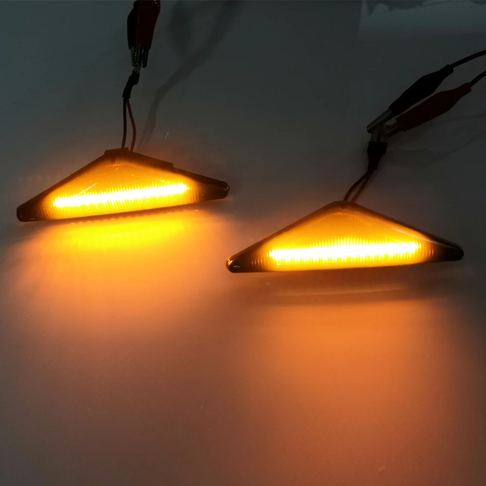 

2 Pieces Led Dynamic Side Marker Turn Signal Light Sequential Blinker Light For Ford Mondeo MK3 2000-2006 Focus MK1 1998-2004