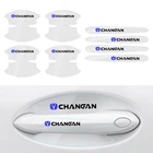 Наклейка на дверную ручку автомобиля Changan CS75 CS35 CS15 CS95 RAETON CX70 CS55 EADO CX20 CS15EV Alsvin, 8 шт.