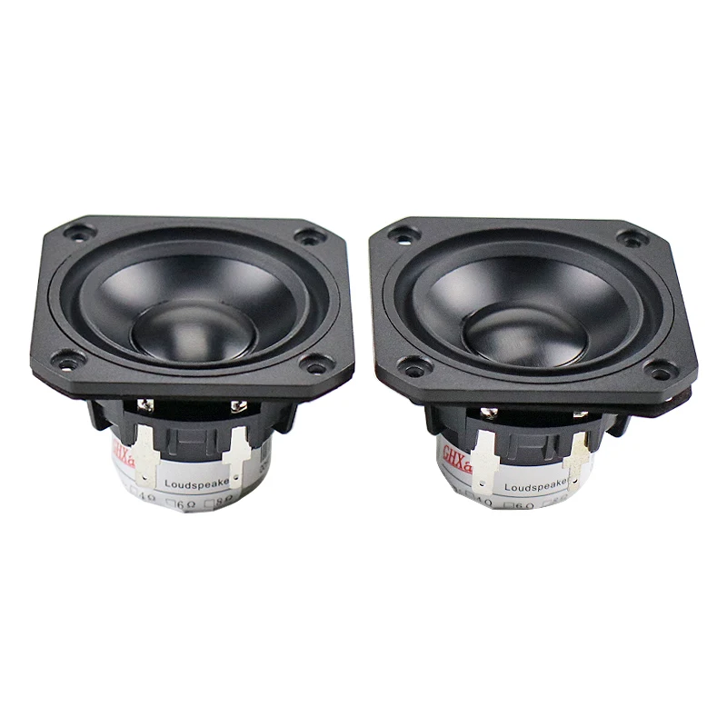 GHXAMP 2 5 дюймов полный диапазон динамиков 4 ом 15 Вт Неодимовый керамический оксид