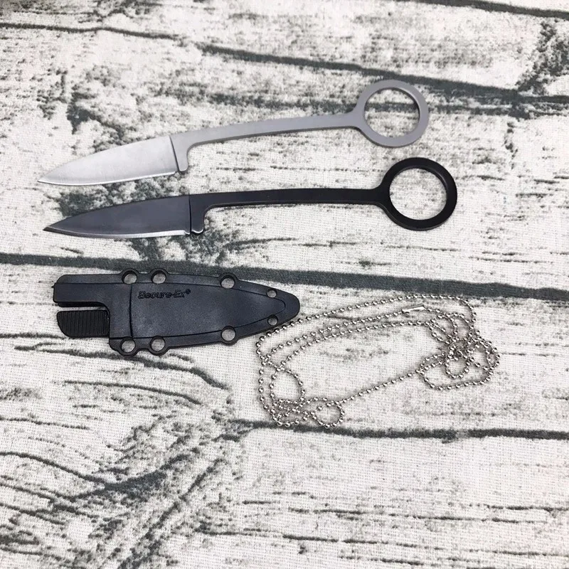 Прямая поставка ожерелье EDC нож для кемпинга выживания на природе 5cr13mov стальной с