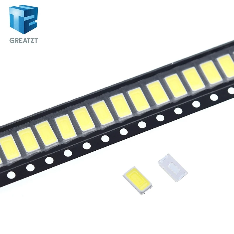 GREATZT 200 шт. 5730 SMD СВЕТОДИОДНЫЙ CW WW 5630 белый/теплый белый 5 7*3 0 мм 40 60lm 150ma диод W|smd led|5730 - Фото №1