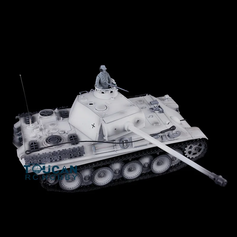 Игрушки Heng Long 1/16 RC Танк FPV 7 0 индивидуальная пантера G RTR 3879 металлические треки