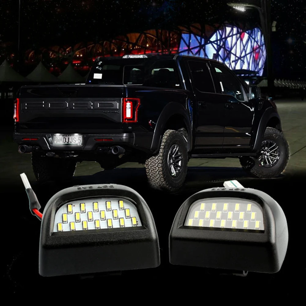 Светодиодная лампа для номерного знака 2 шт. сменная в сборе Tah Chevy Silverado Tahoe GMC