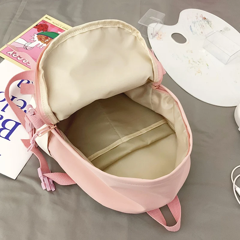 

JOYPESSIE Fashion Small Backpack Kawaii Women Mini Mochila Bookbag for Teenager Girls Shoulder School Bag Cute Travel Rucksack
