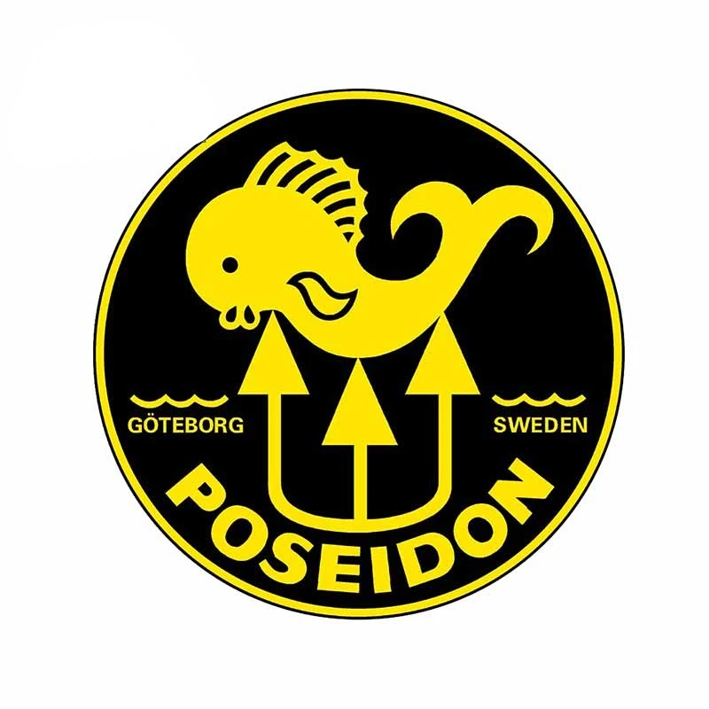 

Creative Fine Decal Goteborg Sweden Poseidon Decal Cartoon Occlusion Scratch Car Sticker Motorcycle RV Car Assessoires Kk13*13cm
