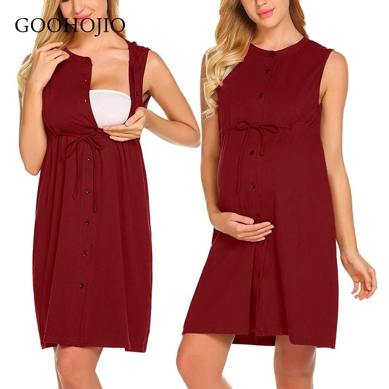 

GOOHOJIO 2021 Spring Autumn New Comfortable Dresses Women Fashionable Dress for Pregnant Woman Oversized Fashion Women Dress
