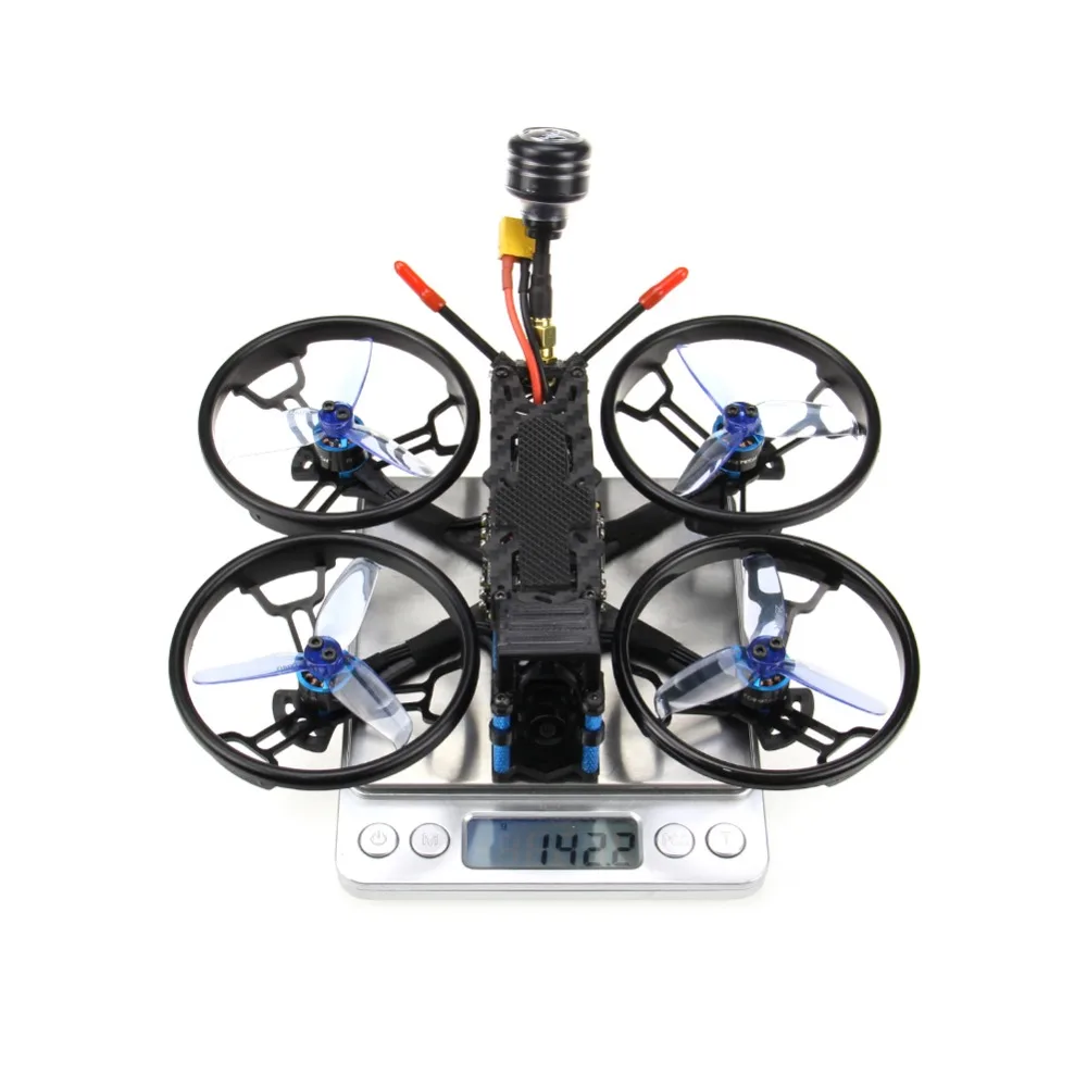 

HGLRC Sector132 132mm F4 Zeus 3-4S FPV Racing Drone PNP BNF w/ Caddx Baby Turtle V2 1080P Camera - Without Receiver