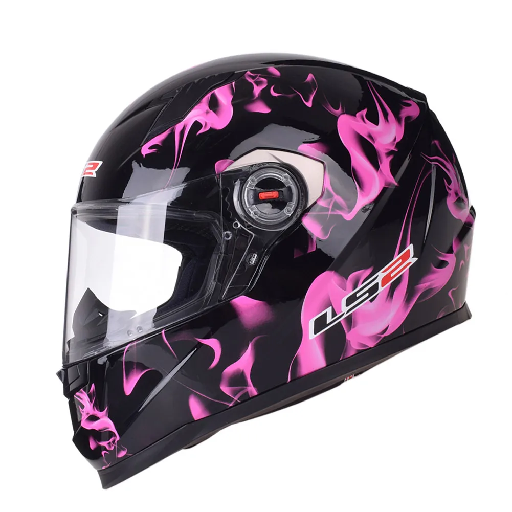 LS2 FF358 классический Полнолицевой мотоциклетный шлем для гонок Casque Casco Capacete Moto Kask