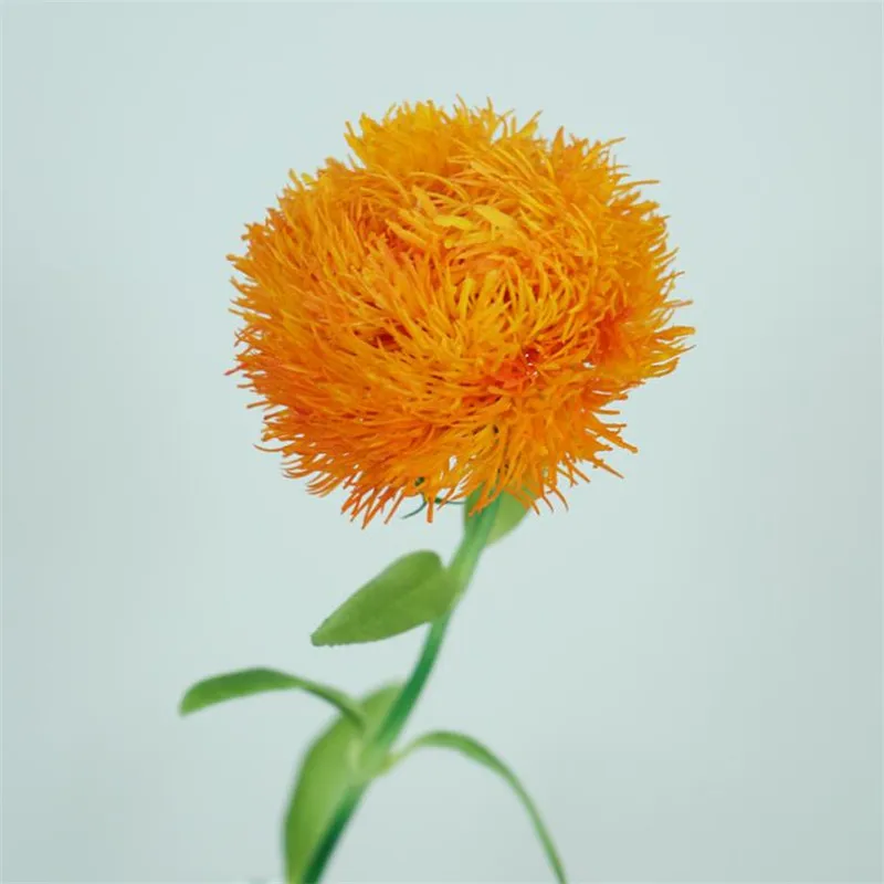 7 шт. искусственный одностволовый диантус длиной 19 69 дюйма имитация ПВХ гвоздиков