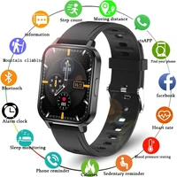 lige new 1 7%e2%80%b3 large screen men smart watch wristband ip68 waterproof men sport clock heart rate sleep monitor smartwatch women