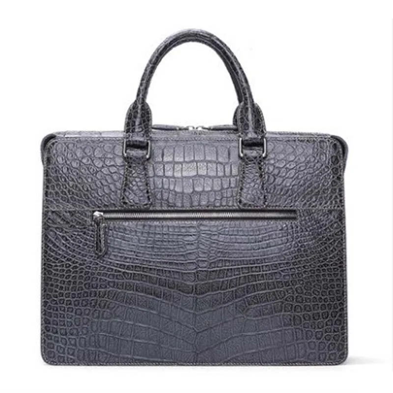 Новая импортная крокодиловая сумка gete для мужчин портфель из крокодиловой кожи