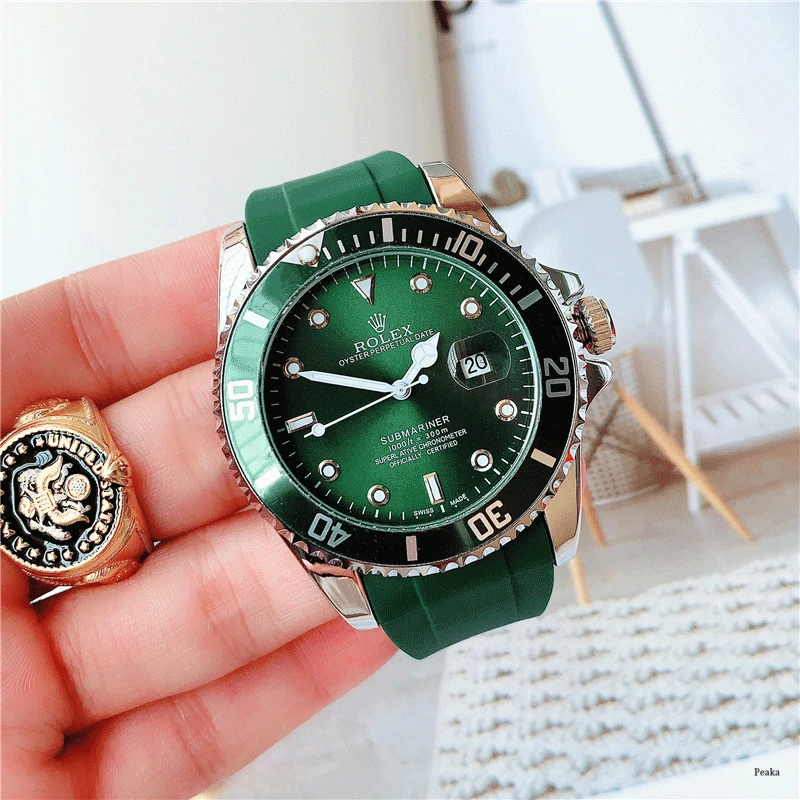 

Fashion Men's Luxury Designer Watch Quartz Classic Black Watch Steel Band Luxury Calendar Business Brand Watch Men's Gifts 022
