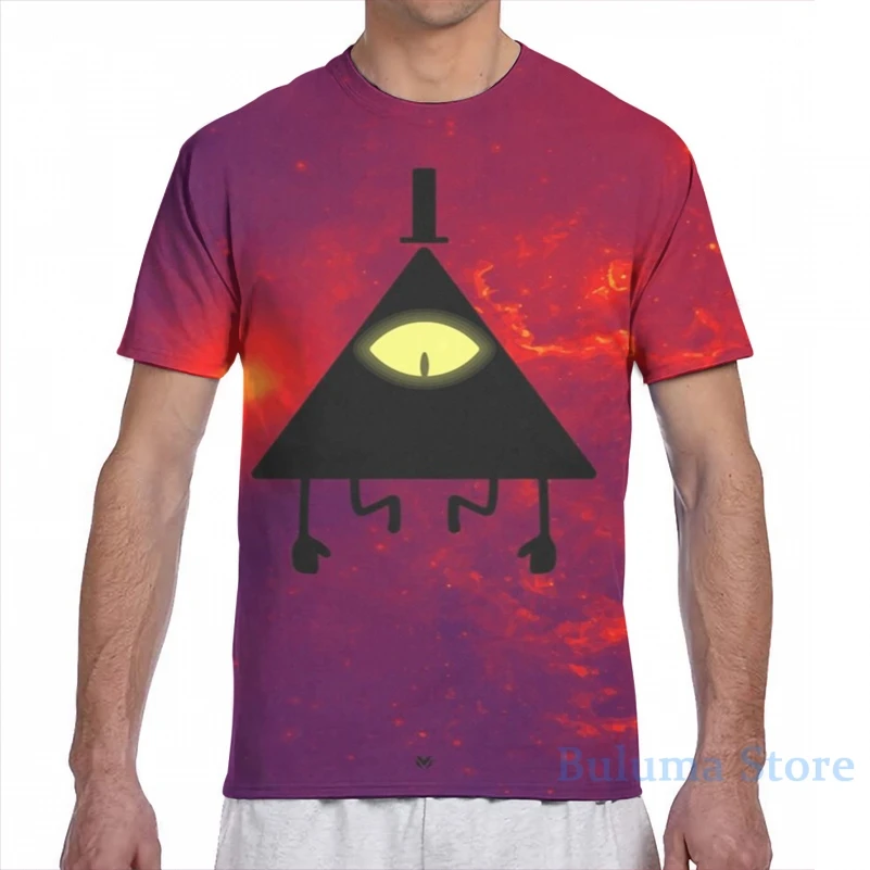 Билл Шифр II для мужчин футболка женщин со сплошным принтом Модная девочек топы