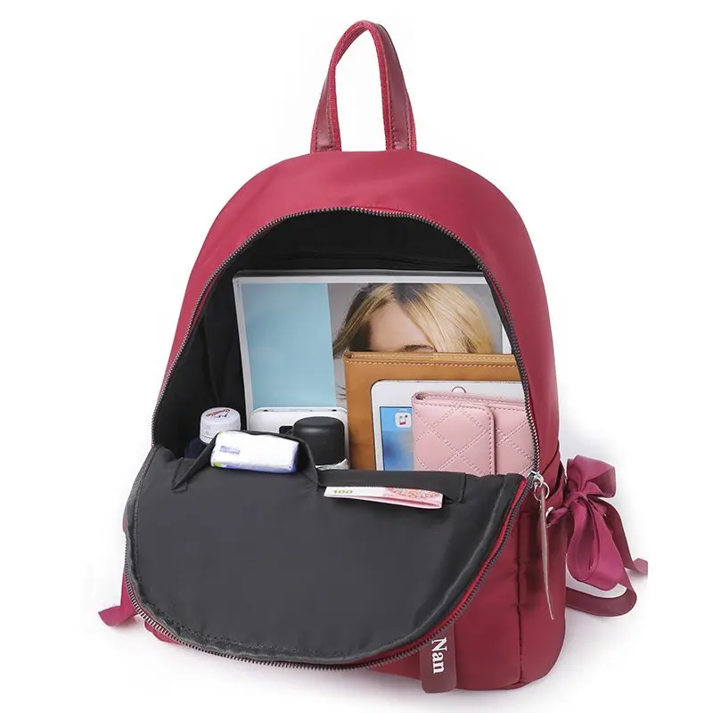 

2021 Women's Waterproof Black Oxford Backpack The Latest Oversized Female School Backpack Is Perfect For Travel