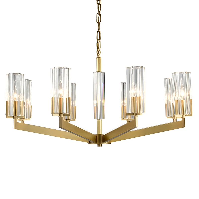 

LukLoy Crystal Chandelier Pendants Dining Room Hanging lighting Fixture Copper Pendant Lamp Home Kitchen Modern Lighting Bedroom