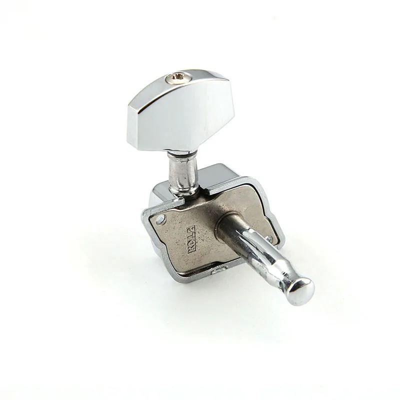 1 Set Hot Selling Guitar String Button 6Pcs Acoustic Guitar Tuning Pegs Tuners Machine Heads Chrome Electric Part 3R3L