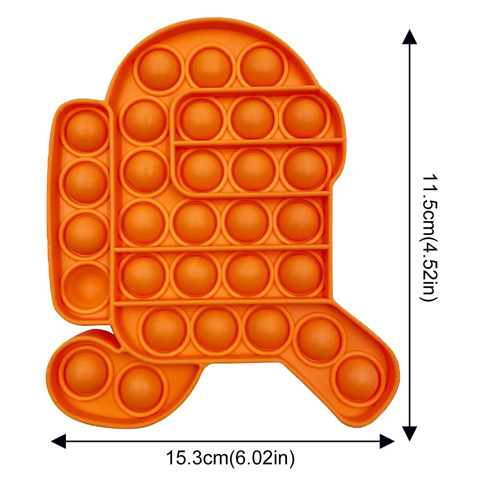 

2021 New Fidget Toys Silicone Push Bubble Sensory Toy Simple Dimple Adult Stress Relief Toy for Kids Gift Autism Special Needs