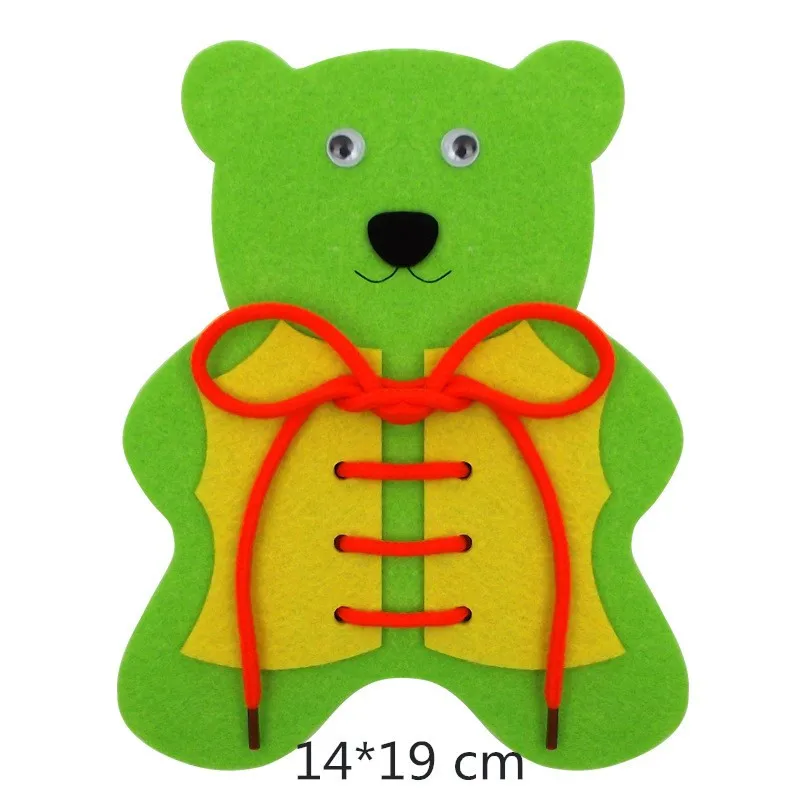 1 компл./упак. креативный фетр для поделок Обучающие принадлежности DIY ручной