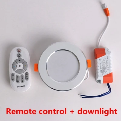 

КИКУНЕ алюминиевый светодиодный потолочный светильник с пультом