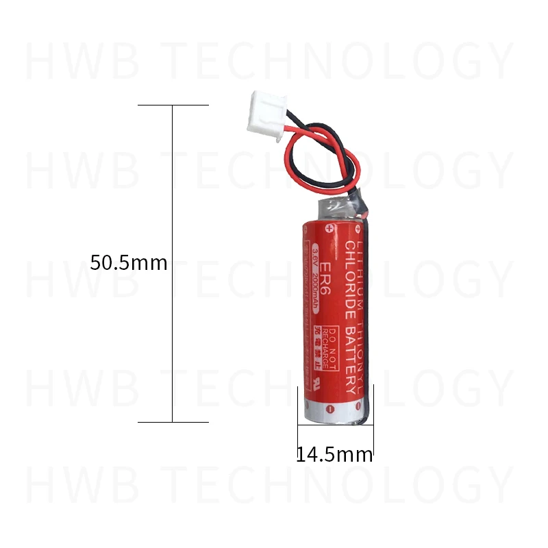 Оригинальные новые батарейки MAXELL AA 14500 ER6C 3 6 V литиевая батарея PLC с вилкой 5