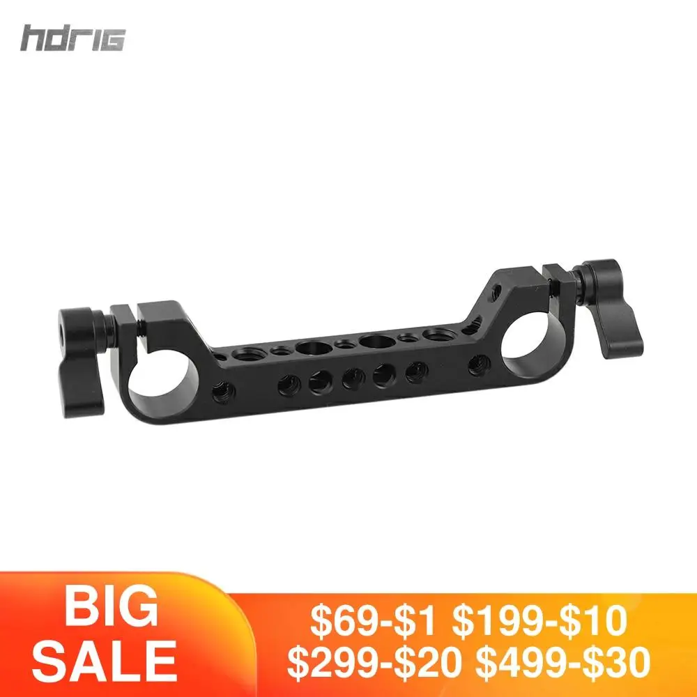 HDRIG Стандартный 19 мм двойной порт стержень зажим Кронштейн с 1/4 &quot3/8&quot монтажные