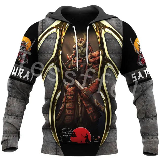 

Tessffel Japan Samurai Tattoo 3D Printed New Men's Sweatshirt Harajuku Zipper Hoodie Casual Unisex Jacket Pullover Style-C13